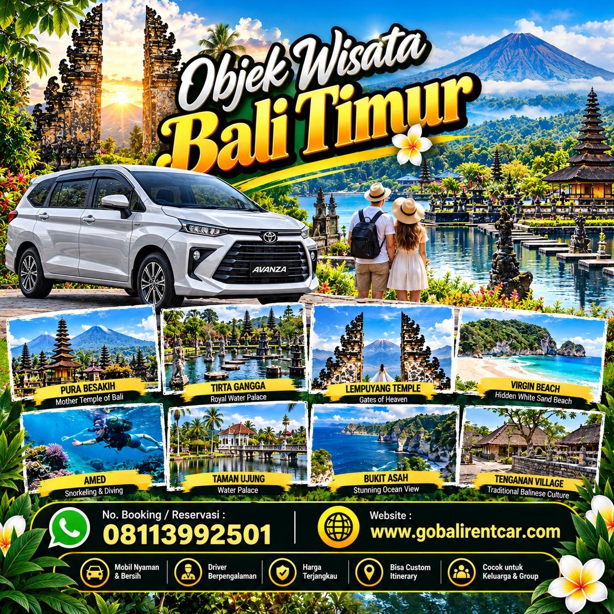 Objek wisata Bali Timur
